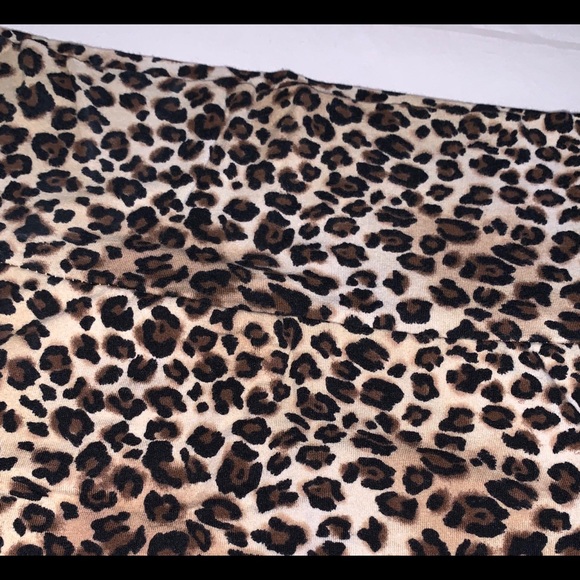 Bodycon cheetah print skirt - Picture 2 of 2
